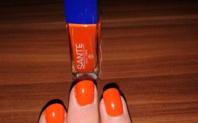 SANTE Naturkosmetik Nagellack Tangy Orange