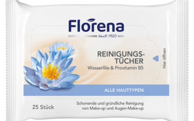 Florena Reinigungstücher Wasserlilie & Provitamin B5