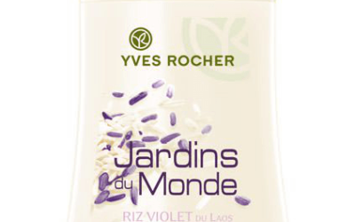 Yves Rocher Jardins du Monde Duschcreme Lila Reis