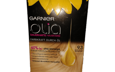 Garnier Olia 9.3 Sehr helles Goldblond | Da war Hilfe & Support nötig