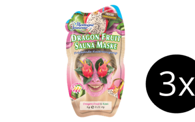 3x Montagne Jeunesse Sauna Maske Dragonfruit & Kiwi gewinnen!