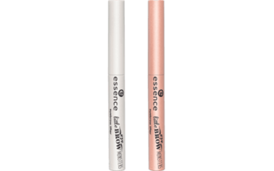 essence little eyebrow monsters eyebrow lifter 01 lift'em up in white & 02 lift'em up in rosy