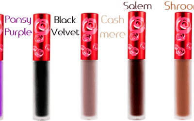 Lime Crime für zwei Euro | Pansy Purple, Black Velvet, Cashmere, Salem, Shroom