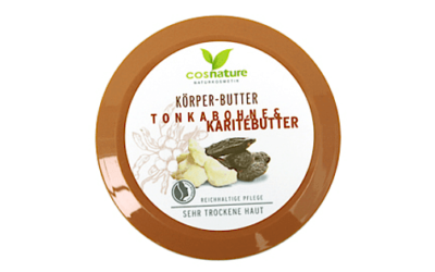 cosnature Körperbutter Tonkabohne & Karitébutter