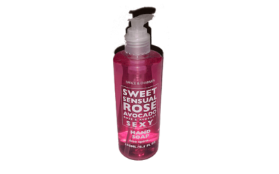 Grace & Charmes Sweet Sensual Rose & Avocado SEXY Hand Soap