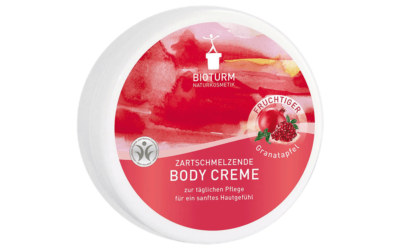 BIOTURM Zartschmelzende Body Creme Fruchtiger Granatapfel