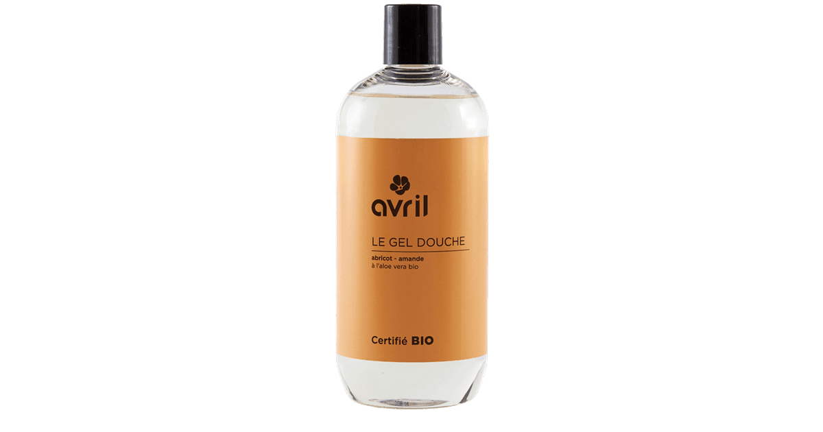 avril le gel douche vanille des îles & douceur d'abricot