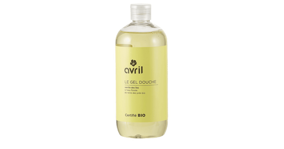 avril le gel douche vanille des îles & douceur d'abricot