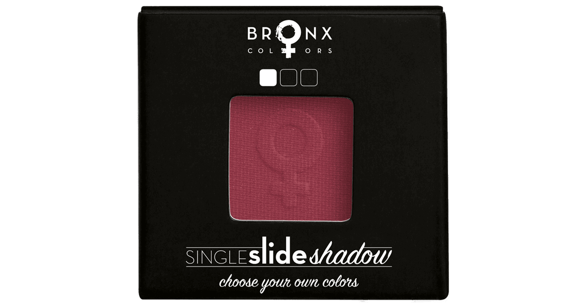 BRONX COLORS Single Slide Shadow Atomic Tangerine, Cinnamon, Frost