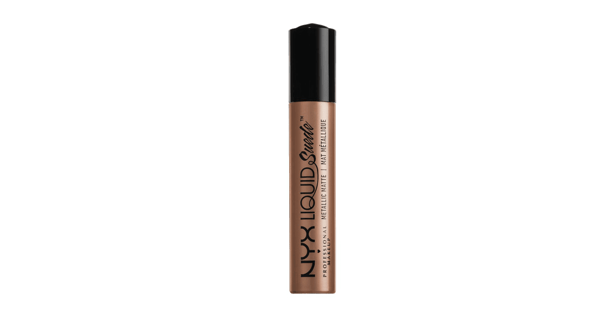 NYX Liquid Suede Matte Metallic Cream Lipstick Exposed