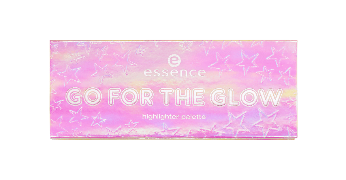 essence go for the glow highlighter palette 01 the colds