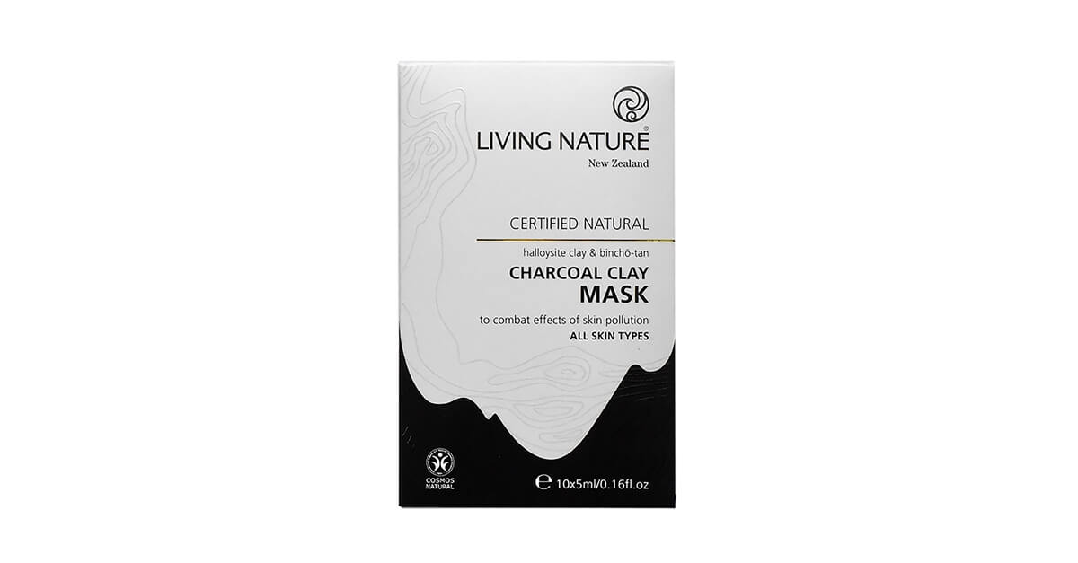 Living Nature Charcoal Clay Mask