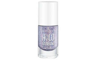 essence holo rainbow nailpolish 01 hello holo & 05 holo fever