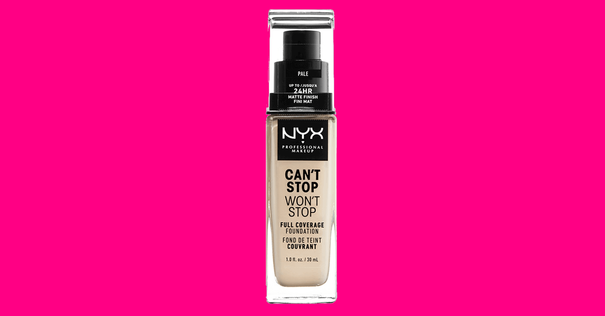 NYX Can’t Stop Won’t Stop Full Coverage Foundation Pale