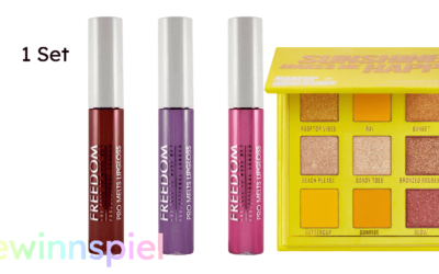 Gewinne ein zweiteiliges Make Up-Set von Freedom und Makeup Obsession