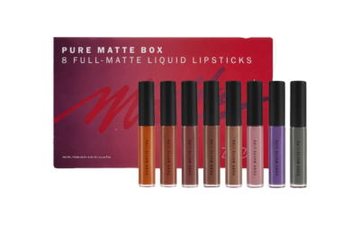 ZOEVA Pure Matte Box 8 Full-Matte Liquid Lipsticks