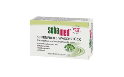 sebamed Seifenfreies Waschstück für sensitive und anspruchsvolle Haut