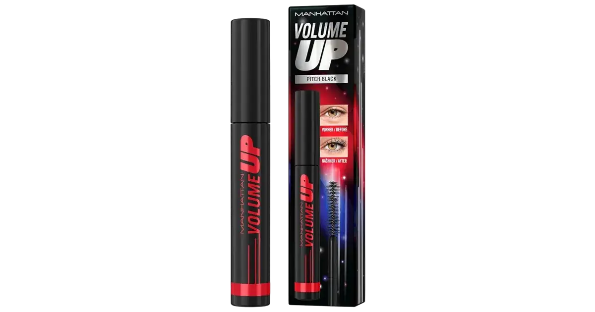 Manhattan Volume Up Pitch Black Mascara