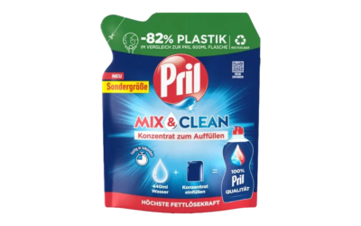 Pril Mix & Clean Konzentrat zum auffüllen Blau